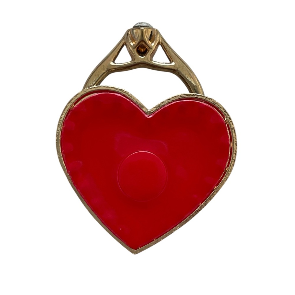 360 Rotating Finger Ring Stand Holder For Cell Phone Bow Heart - Picture 3 of 3